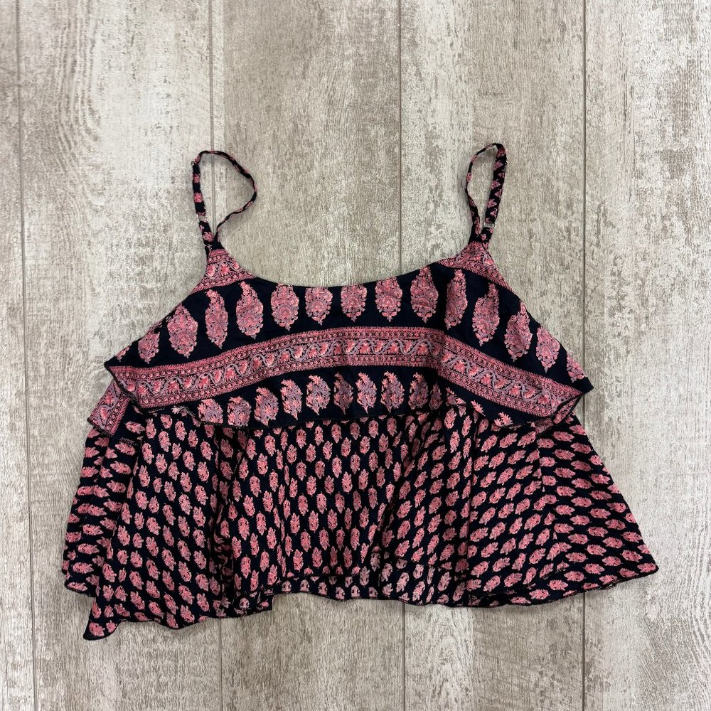 NWT RAGA - Size Small Tank Crop Top   / Festival Wear / Boho Beach Wear